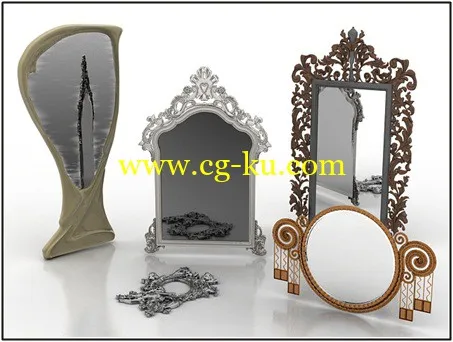 The European Mirror Combinations 3D models的图片1