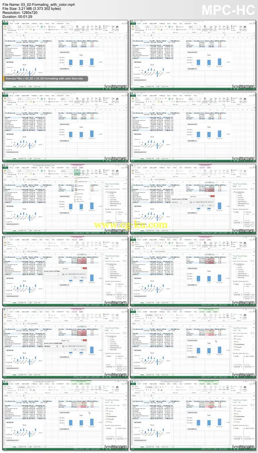 Lynda – Creating Excel Power Pivot and Power View Dashboards的图片1