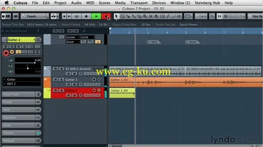Lynda – Up and Running with Cubase 7的图片1