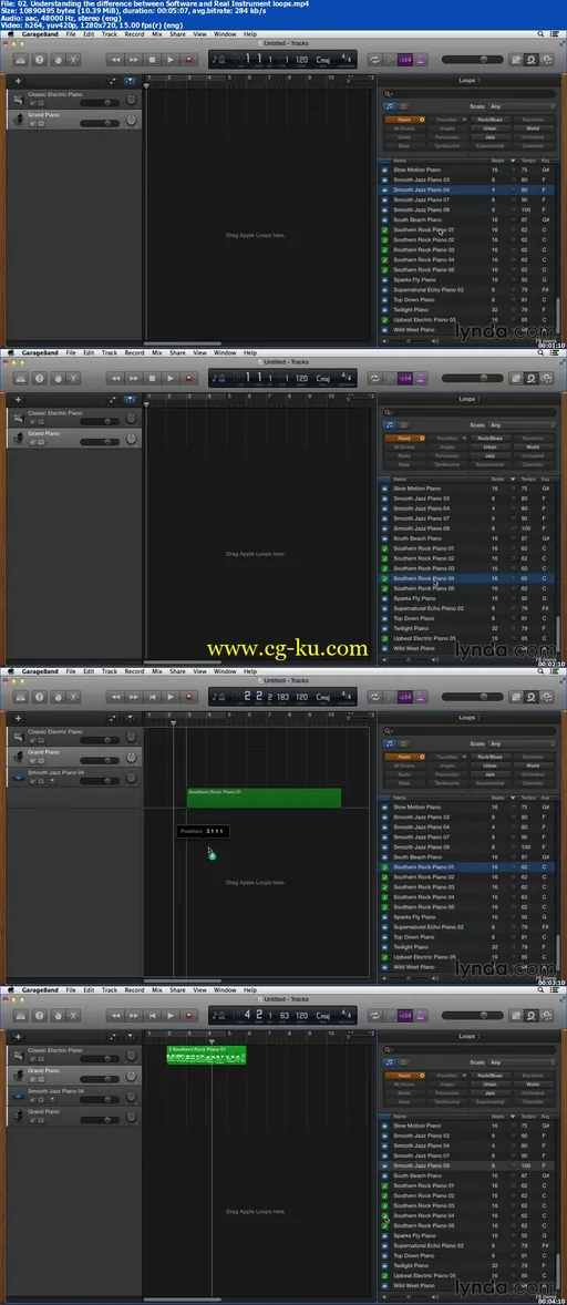 Lynda – GarageBand Essential Training (Updated Nov 24, 2014)的图片2