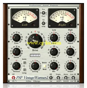 PSPaudioware PSP VintageWarmer2 v2.6.0 Win MacOSX的图片1