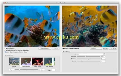 Video Effects #5 v3.0.1 Mac OS X的图片1