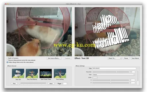 Video Effects #2 Text v3.0.2 MacOSX的图片1