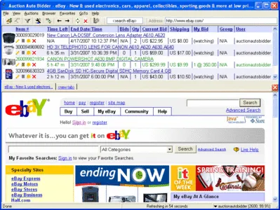 Auction Auto Bidder Professional 8.3.1067 网上竞拍辅助系统的图片1