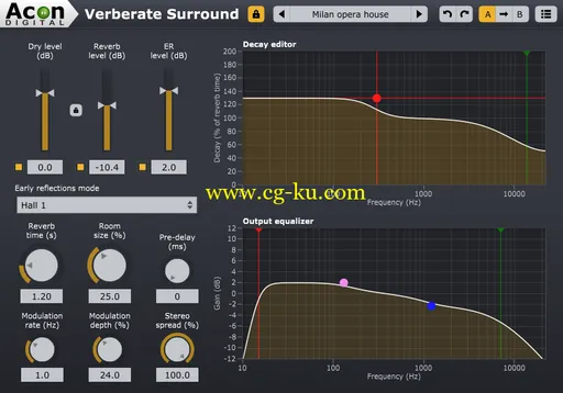 Acon Digital Verberate Surround 1.5.6 Win/Mac的图片1