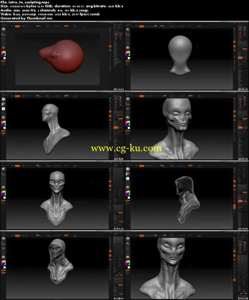 Gumroad – Intro To Sculpting by Kurt Papstein的图片1