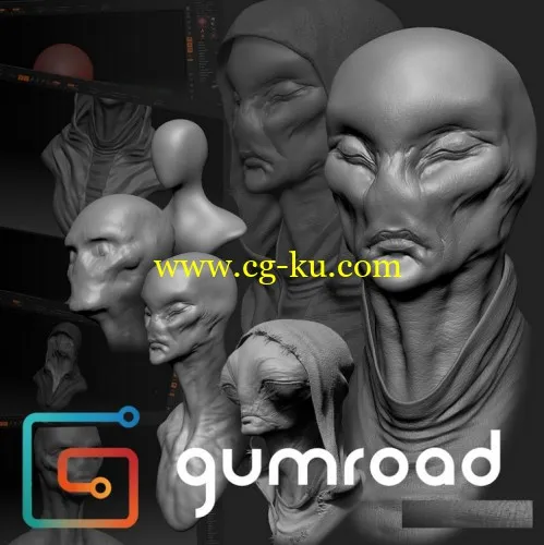 Gumroad – Intro To Sculpting by Kurt Papstein的图片2