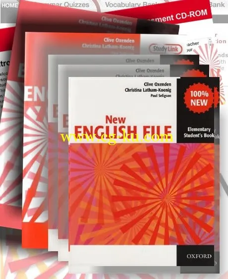 Oxford NEW ENGLISH FILE – Elementary (Video/Books/Audio CDs/CD-ROM)的图片2