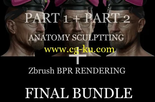 Gumroad – Anatomy Sculpting and ZBrush BPR Package by Frank Tzeng的图片2