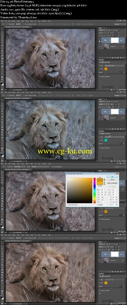 Up and Running with Color Correction in Photoshop CC的图片1