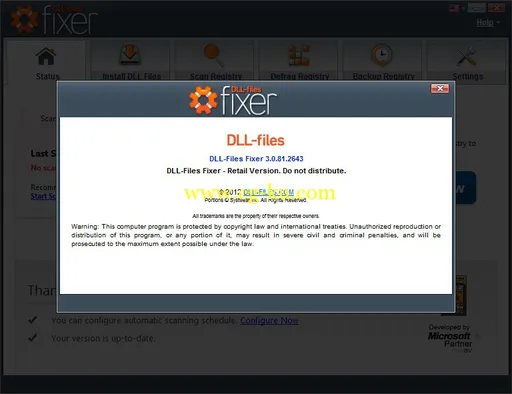 DLL-Files Fixer 3.2.9.3065 Multilingual的图片1