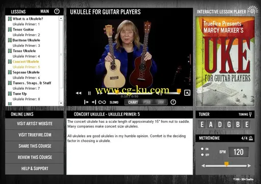 TrueFire – Marcy Marxer’s Uke For Guitar Players的图片3