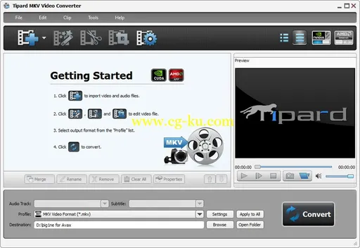 Tipard MKV Video Converter 7.1.52的图片1