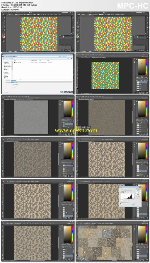 Lynda – Creating Textures: Shingles for Roofs and Siding的图片1