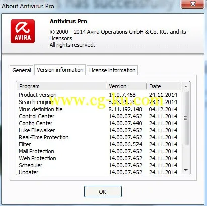 Avira Antivirus Pro / Avira Internet Security 2014 14.0.7.468 Final的图片2