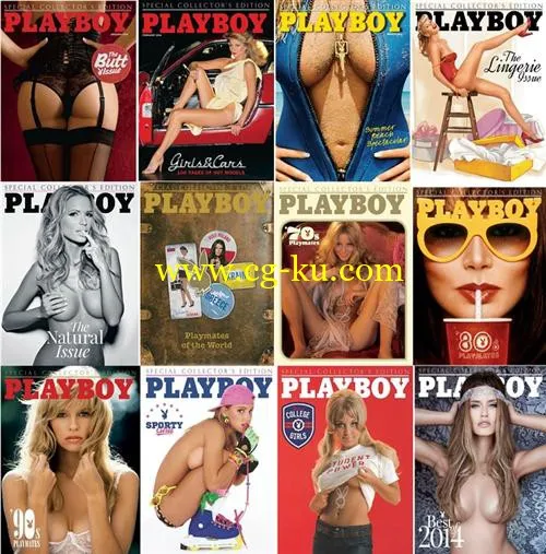 Playboy Special Collector’s Edition Magazine – 2014 Full Year Issues Collection-P2P的图片1