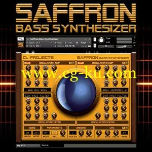 CL Projects Saffron Bass Synthesizer KONTAKT的图片1