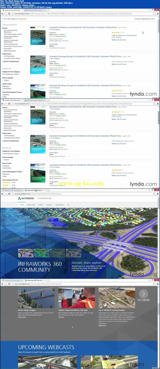 Lynda – Up and Running with InfraWorks的图片2