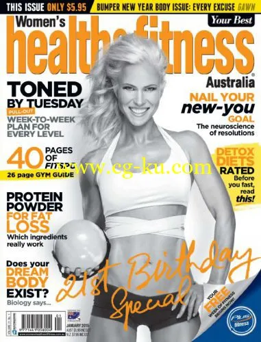 Women’s Health and Fitness Australia – January 2015-P2P的图片1