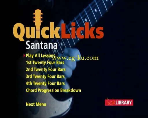 Lick Library: Quick Licks: Latin Rock Carlos Santana的图片2