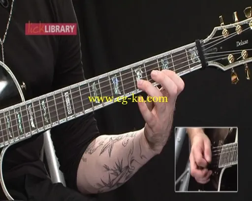 Progressive Shredding – Quick Licks – Style: John Petrucci; Key: Em的图片3