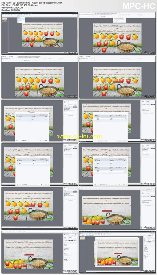 Lynda – Captivate Projects: Drag-and-Drop Interactions的图片1
