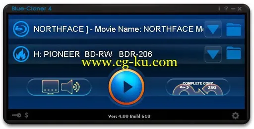 Blue-Cloner 4.70 Build 618 蓝光电影光盘备份软件的图片1