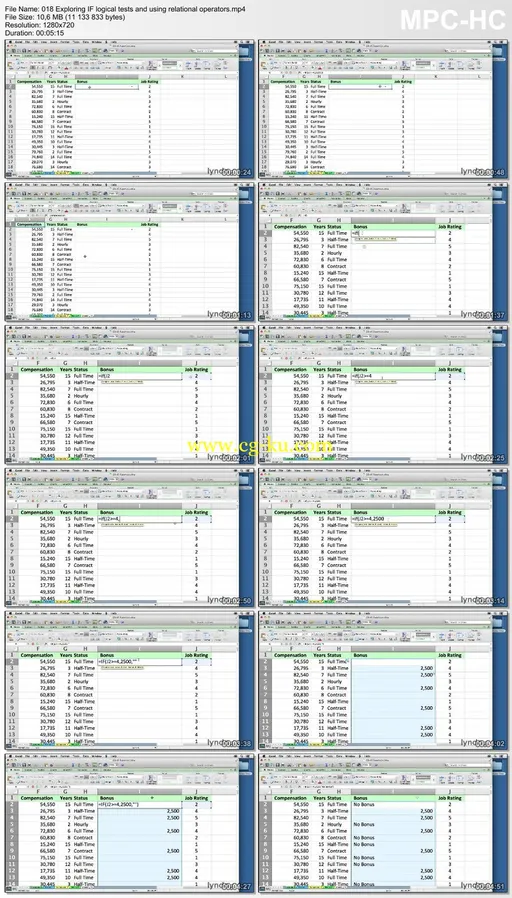 Lynda – Excel 2011 for the Mac: Mastering Formulas and Functions的图片1