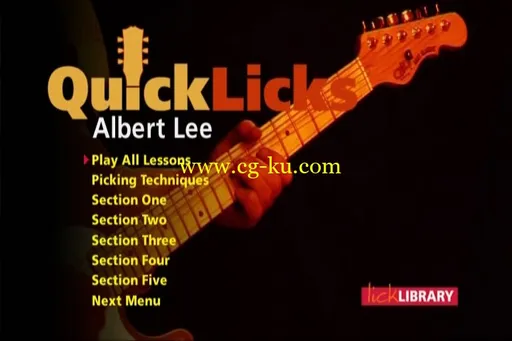 Lick Library – Quick Licks: Albert Lee 12 Bar Country Rock: Key A [repost]的图片2