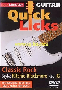 Lick Library – Quick Licks: Classic Rock – Ritchie Blackmore: Key G的图片1