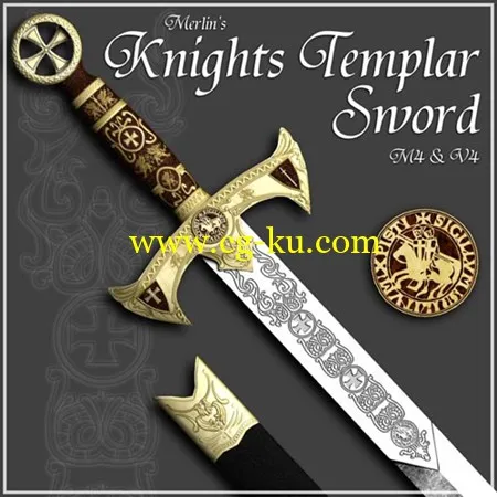 Merlin’s Knights Templar Sword的图片1