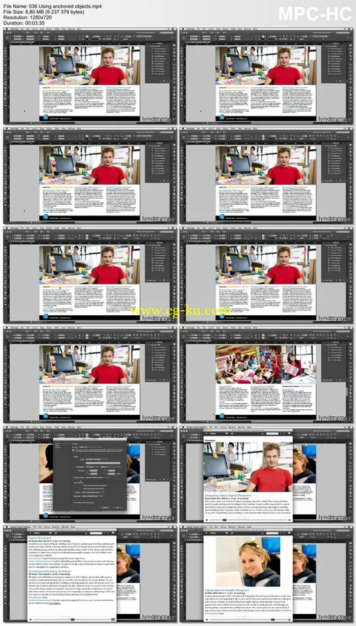 Lynda – InDesign CC: Interactive Document Fundamentals (updated Dec 12, 2014)的图片2