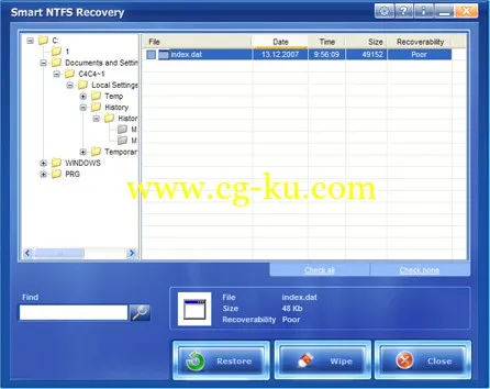 Smart NTFS Recovery 4.5 DC 06.08.2014的图片1