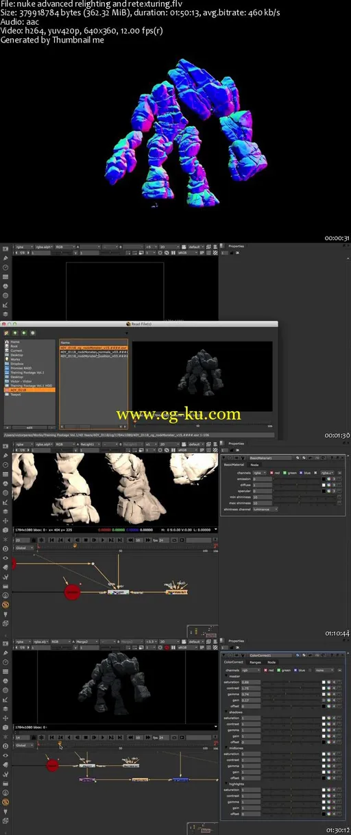 CMIVFX – Nuke Advanced Relighting and Retexturing with Victor Perez的图片1