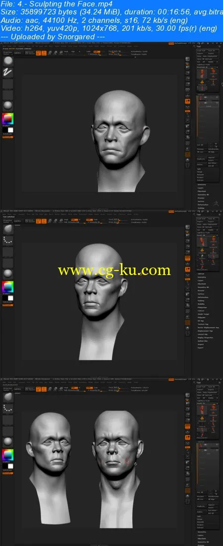 (Zbrush游戏角色创建教程)ZbrushWorkshops Introduction to Character Creation for Games的图片1