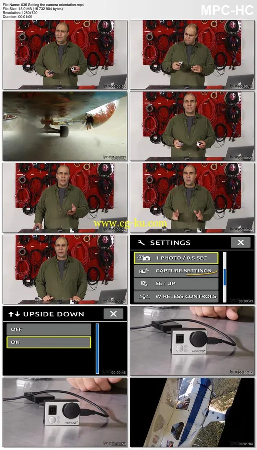 Lynda – Shooting with the GoPro HERO: Fundamentals (updated Dec 15, 2014)的图片1