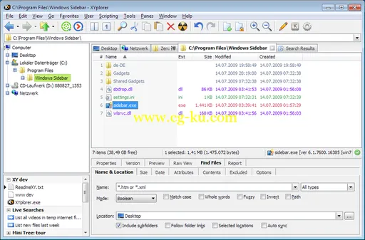 XYplorer 14.80.0200 Multilingual + Portable 多标签文件管理器的图片1