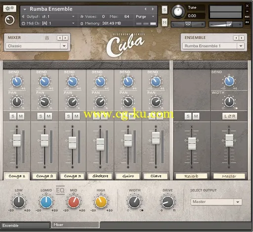 Native Instruments Discovery Series Cuba KONTAKT的图片3