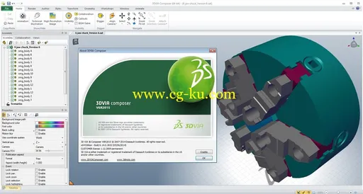 DS 3DVIA Composer V6R2015 (x64)的图片2