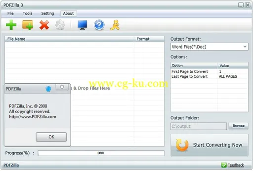 PDFZilla 3.0.3 PDF转换工具的图片1