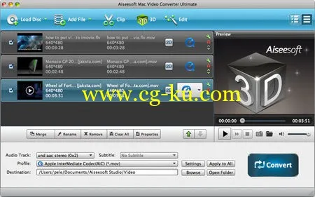 Aiseesoft Mac Video Converter Ultimate 6.3.78 MacOSX的图片1