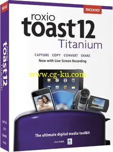 Roxio Toast Titanium 12.1 MacOSX的图片1