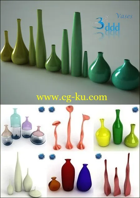 3DDD Vases Collection的图片1