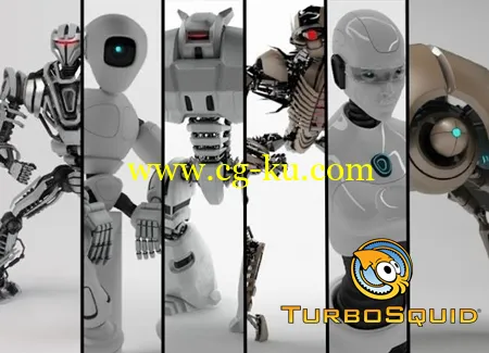 TurboSquid Robot Collection 16的图片1