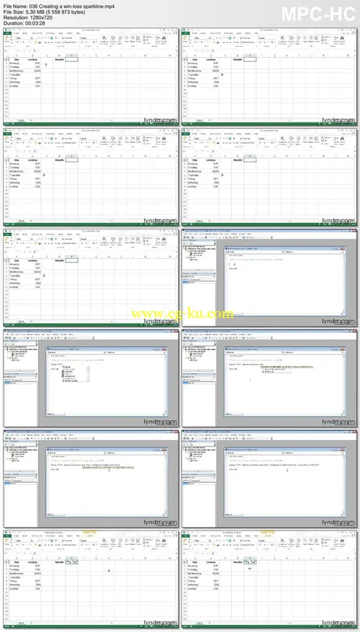 Lynda – Excel VBA: Managing Files and Data的图片1