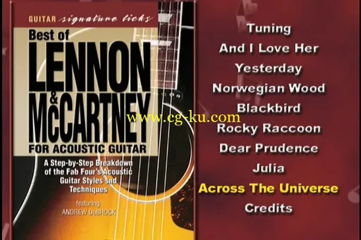 Best Of Lennon & McCartney For Acoustic Guitar的图片2