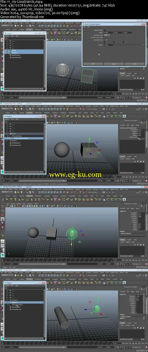 Maya 2015 Essential Training with George Maestri [Repost]的图片2