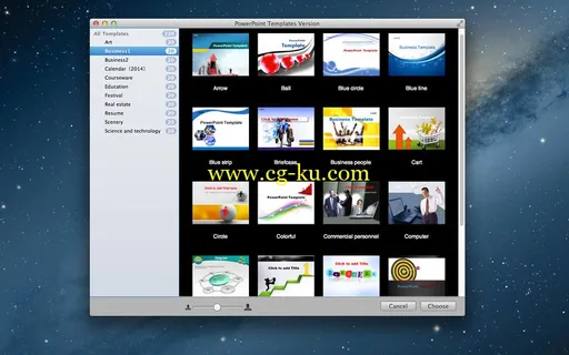 PowerPoint Templates Version v1.0 MacOSX的图片1