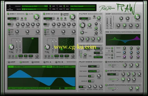 Rob Papen RAW v1.0.0 MacOSX的图片1