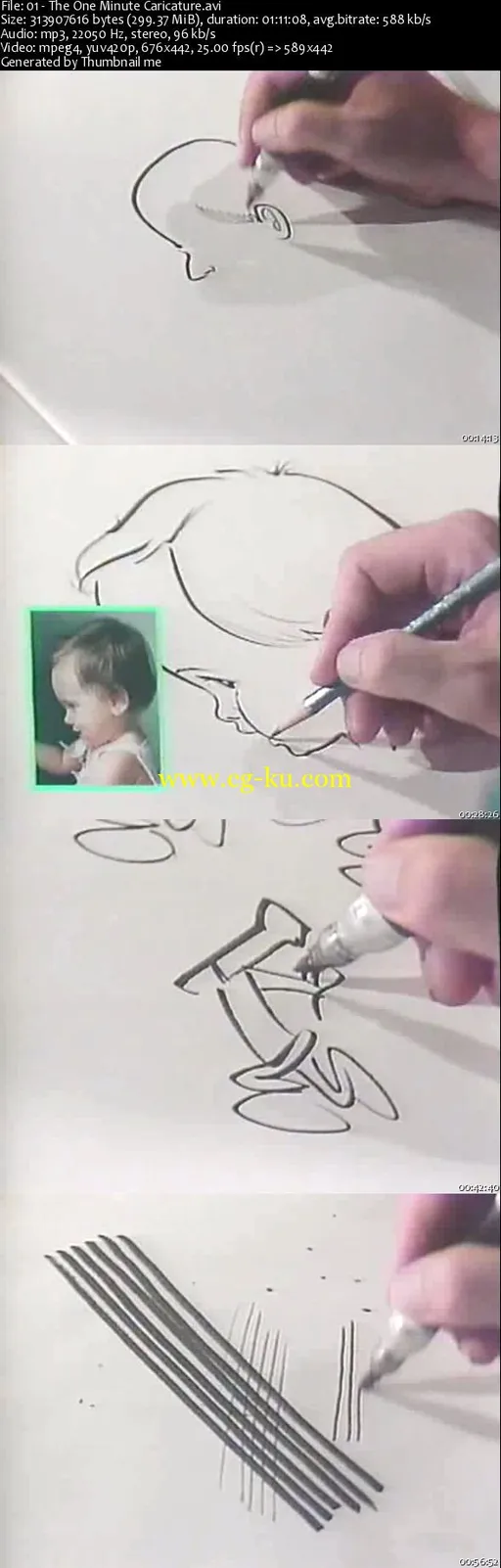 How to Draw Caricatures Series Jim Vanderkeyl的图片2